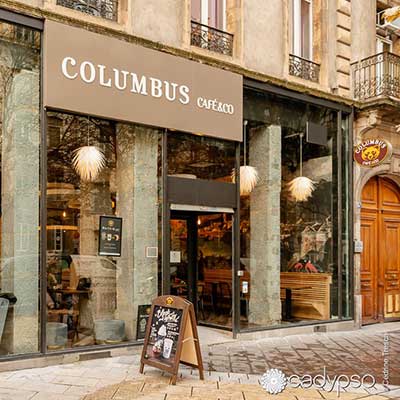 Agencement café Columbus à Grenoble